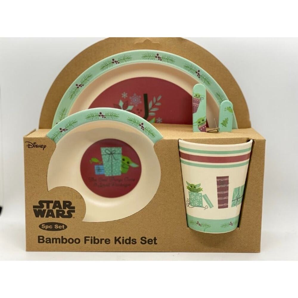Star Wars Christmas Bamboo Dining Set